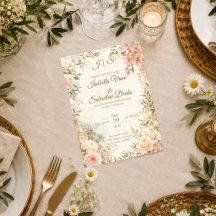 Romantische mediterrane Hochzeit