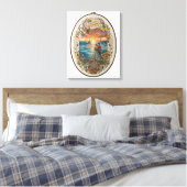 Romantische Meereslandschaft Leinwanddruck (Insitu (Schlafzimmer))