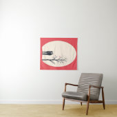 Romantische Minimalistische Coupé Art Wandteppich (Beispiel (Horizontal))