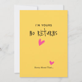 Romantische Minimalistische Einfache Valentintagsk Feiertagskarte