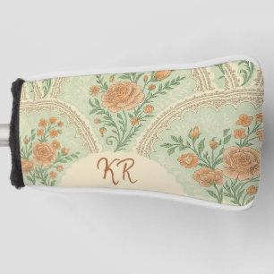 Romantische Minzrose Vintage viktorianische Person Golf Headcover