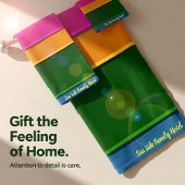 Romantische moderne Art Geometrie Regenbogenstreif Badhandtuch Set