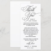 Romantische moderne Kalligrafie - Typografie (Vorne/Hinten)