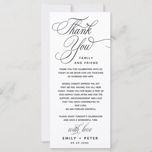 Romantische moderne Kalligrafie - Typografie (Vorderseite)