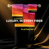 Romantische moderne Kunstgeometrie - gelb-orange-r Badhandtuch Set