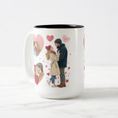 Romantische Momente Tasse (Vorderseite Links)