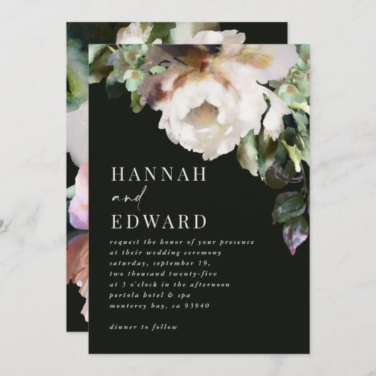 Romantische moody rustic klassische dunkle Winterh (Vorne/Hinten)