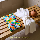 Romantische Mosaikmosaike der Modernen Kunst Badhandtuch Set