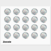 Romantische Multi-Peony Stickers (Blatt)