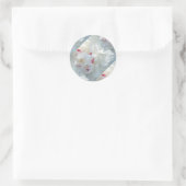 Romantische Multi-Peony Stickers (Tasche)