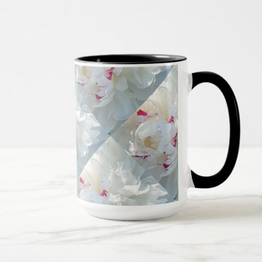 Romantische Multi-Peony-Tasse Tasse (Rechts)