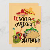 Romantische Nachbildung Deine durchschnittliche Fr Feiertagskarte (Vorne/Hinten)