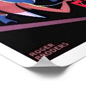 Romantische Nacht an der französischen Riviera, Ja Poster (Ecke)