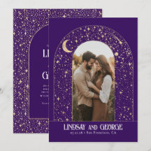 Romantische Nachtstars Hochzeiten Foto