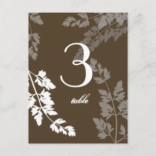 Romantische Natur/ Tafelkarte Postkarte