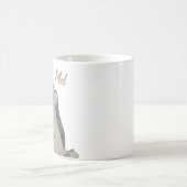 Romantische Niedliche Jubiläumsvögel Wasserfarbenp Kaffeetasse (Mittel)