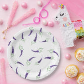 Romantische Niedliche Provence Geburtstagspapier-T Pappteller (Party)