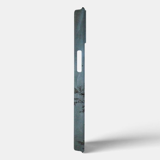 ROMANTISCHE NOKURNLANDSCHAFT IN BLAU Case-Mate iPhone HÜLLE (Rückseite / Rechts)