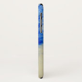 Romantische orangefarbene Aquarellmalerei Case-Mate iPhone Hülle (Hinten/Links)