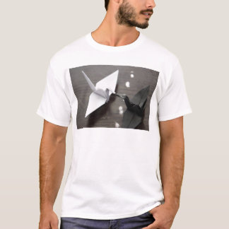 romantische origami Kräne T-Shirt