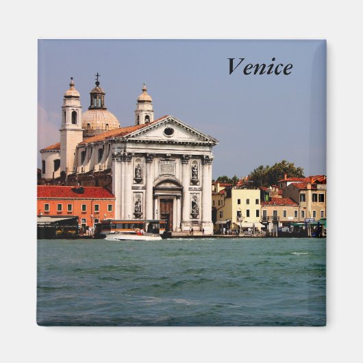 Romantische Orte in Venedig Magnet (Vorne)