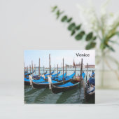 Romantische Orte in Venedig Postkarte (Stehend Vorderseite)