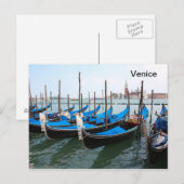 Romantische Orte in Venedig Postkarte (Vorne/Hinten)