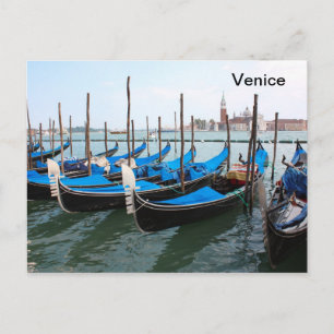 Romantische Orte in Venedig Postkarte