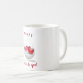 Romantische Ostern für Sie Minimalistisch Kaffeetasse (VorderseiteRechts)