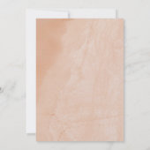 Romantische Ozeanstrasse Sommersande Hochzeit Save The Date (Rückseite)