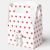 Romantische Paare Gefallen oder Geschenkboxen Geschenkschachtel (Geöffnet)