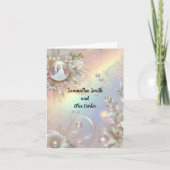 Romantische Paare Hochzeit Einladung (Vorderseite)