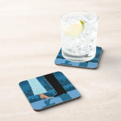 Romantische Paare in der Stadt Untersetzer (Rechte Seite)