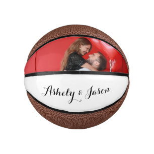 Romantische Paare Valentinstag Mini Basketball