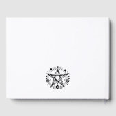 Romantische Pagan Wicca Hochzeit Gästebuch (Rückseite)