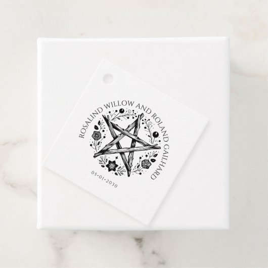 Romantische Pagan Wicca Hochzeit Geschenkanhänger (Beispiel)