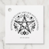 Romantische Pagan Wicca Hochzeit Geschenkanhänger (Vorderseite)