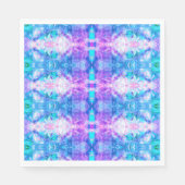 Romantische Papierplatte - Oriental Boho Fantasy Serviette (Vorderseite)