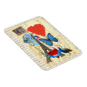 Romantische Pariser Collage Magnet (Rechte Seite)