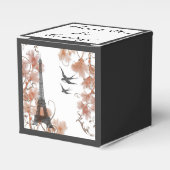 Romantische Pariser Eiffelturm-Gastgeschenk Hochze Geschenkschachtel (Vorderseite)