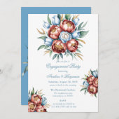 Romantische Partnerschaft Einladung (Vorne/Hinten)