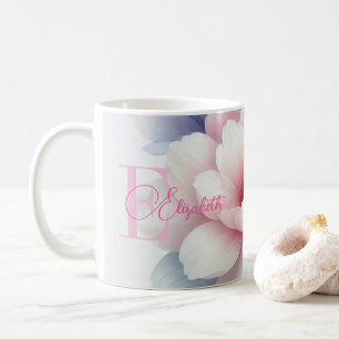 Romantische Pastel - personalisierte Umarmung - Cu Kaffeetasse