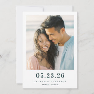 Romantische Pastell-Minimalistische Fotografie Save The Date