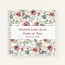 Romantische Pastell-Rose Blumenladen Notizblock