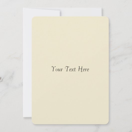 Romantische Pastellblütenhochzeit Save The Date (Rückseite)