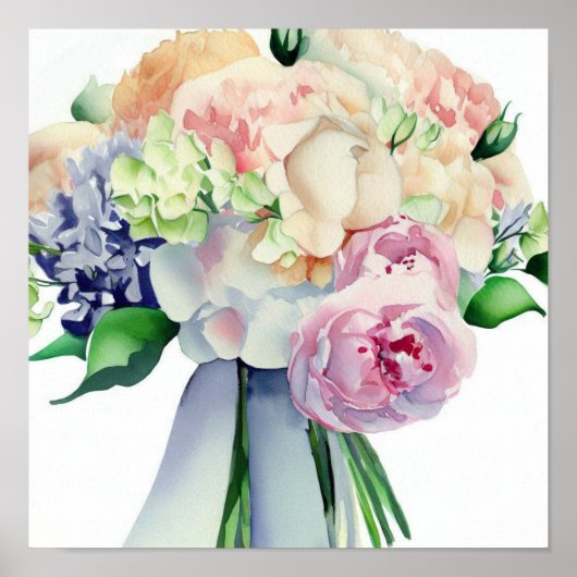 Romantische Pastelle, Attendants Bouquet (D) Poster (Vorne)