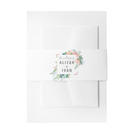 Romantische Peonies Wedding Einladung Bly Band