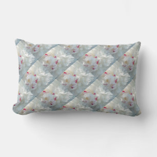 Romantische Peony Lumbar Pillow Lendenkissen