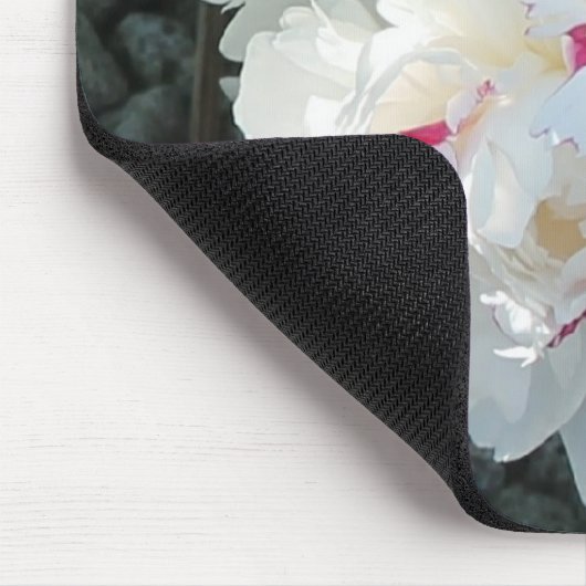 Romantische Peony Mousepad (Ecke)
