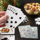 Romantische Peony Playing Cards Spielkarten (In Situ)